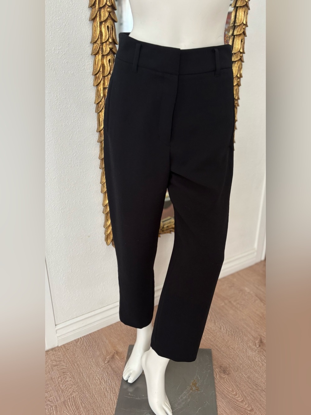 Aritzia Babaton Conan Black Side Stripe Pants  Size 8